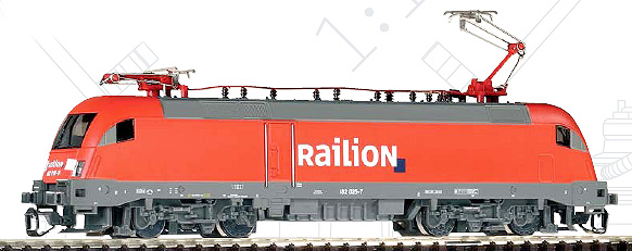 Electric locomotive Taurus BR 182 of RAILION<br /><a href='images/pictures/Piko TT/47412.jpg' target='_blank'>Full size image</a>